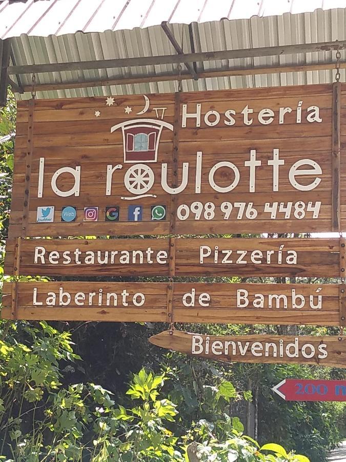 Hosteria La Roulotte - Mindo Eksteriør bilde